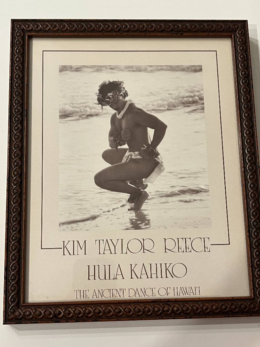 Kim Taylor Reece Hula Kahiko Framed Print (8X10)
